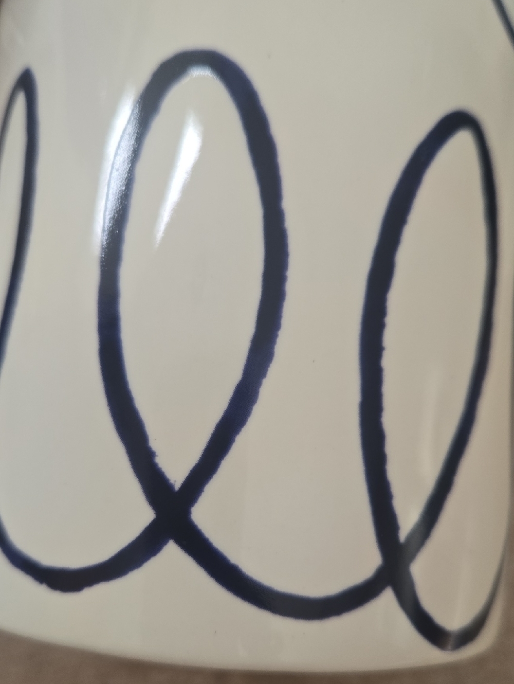 Kate Spade New York X Lenox Charlotte Street Blue Collection Tall Canister/Vase - Picture 5 of 5